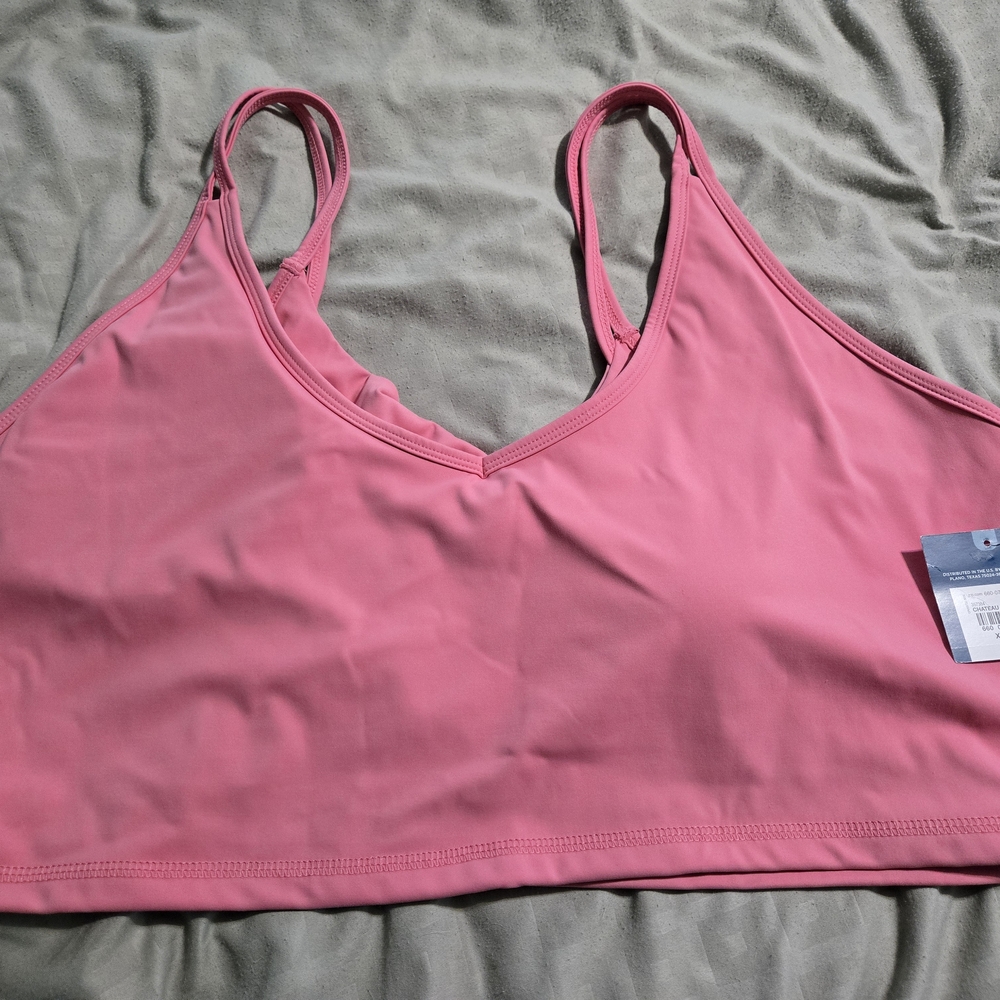 Arizona Jean Co. Pink Women's Sports Bra/ Bralette. Size XXL